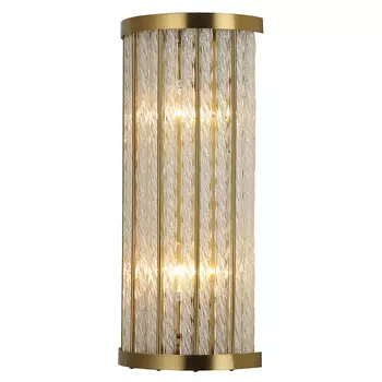 Бра с плафоном из стеклянных закрученных трубочек Revolve