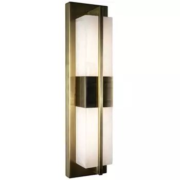 Бра Tommaso Bronze Marble Wall Lamp