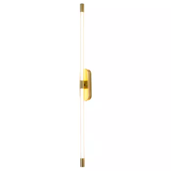 Бра Trumpet tube Double Золотое 80 см