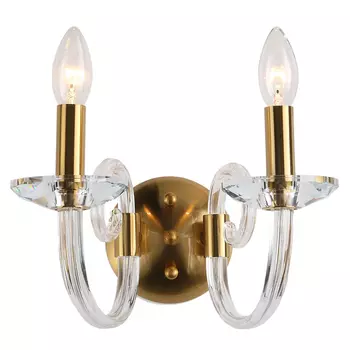 Бра Twisted Glass Candles Wall Lamp