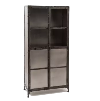 Буфет Industrial Steampunk Nickel Cabinet