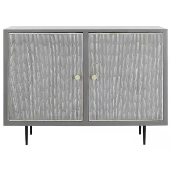 Буфет инкрустированный Inlaid Bone gray