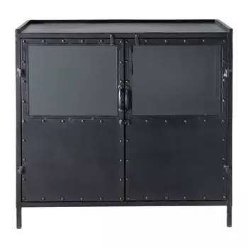 Буфет металлический в стиле Лофт Industrial Vitre Small Buffet