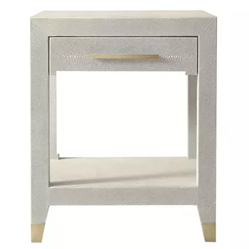 Charles Stingray Ivory Side Table Приставной стол скат
