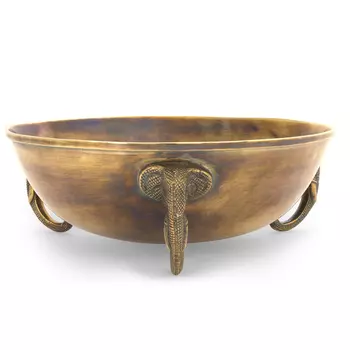 Чаша Eichholtz Bowl Maharaja brass