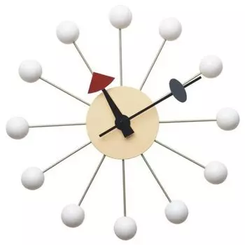 Часы George Nelson Ball Clock White