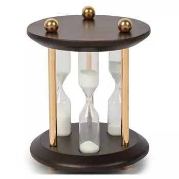 Часы круглые настольные Time Forward песочные