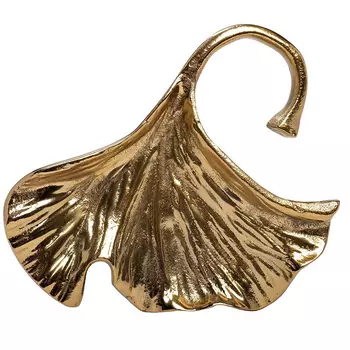 Декор на стену Wide gold leaf