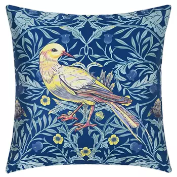 Декоративная подушка Bird and Flower Pattern Cushion