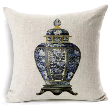 Декоративная подушка Blue Vase