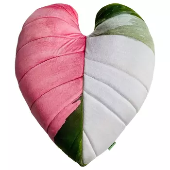 Декоративная подушка Botanical Cushion Filodendron Pink Princess