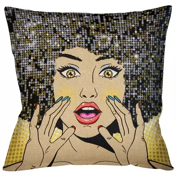 Декоративная подушка Disco Girl 2