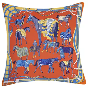 Декоративная подушка Hermes Horse 114