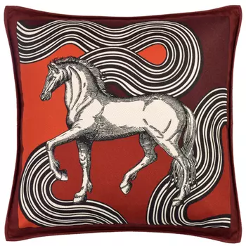 Декоративная подушка Hermes Horse 37