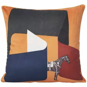 Декоративная подушка Hermes Horse 46