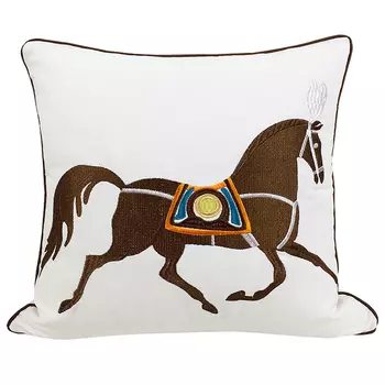 Декоративная подушка Hermes Horse Pillow