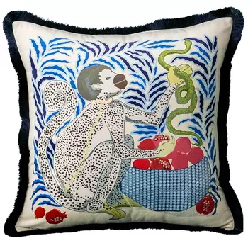 Декоративная подушка Monkey and Snake Cushion