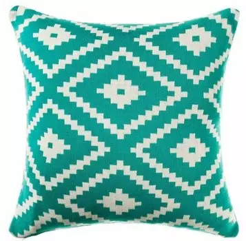 Декоративная подушка Romb Green