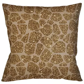 Декоративная подушка с блестящим принтом Wild animals