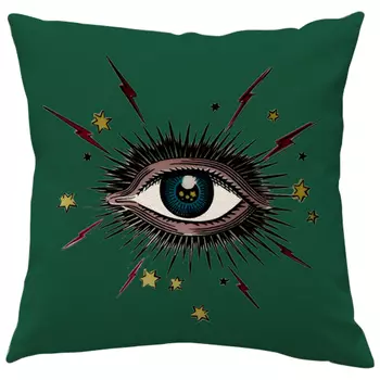 Декоративная подушка Стиль Gucci Eye Green