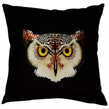 Декоративная подушка Стиль Gucci Owl Black