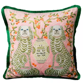 Декоративная подушка Two Dogs Pink Cushion
