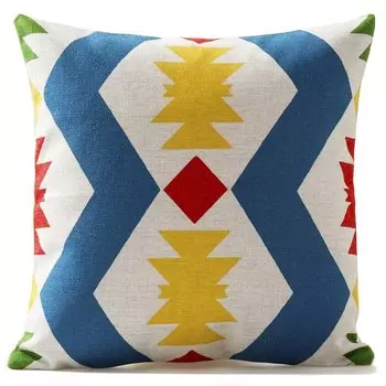 Декоративная подушка Yellow Abstractions