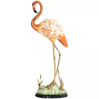 Декоративная статуэтка Flamingos Porcelain Statuette