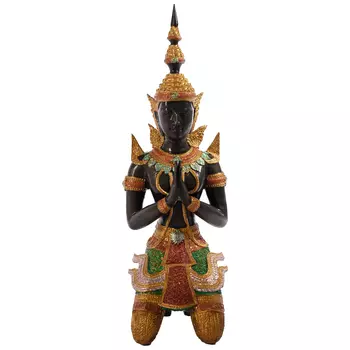 Декоративная статуэтка из бронзы Будда Bronze Kneeling Buddha