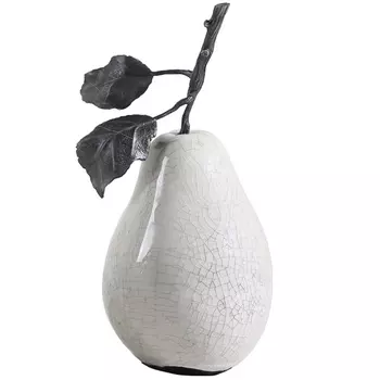 Декоративная статуэтка из керамики Груша Pear Ceramics Statuette