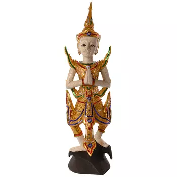 Декоративная статуэтка из керамики с инкрустацией Teppanom Statuette