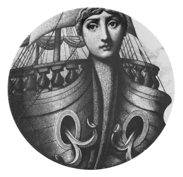 Декоративная тарелка Fornasetti 177