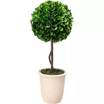 Декоративный искусственное растение Single boxwood