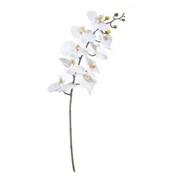 Декоративный искусственный цветок Branch Of White Orchid