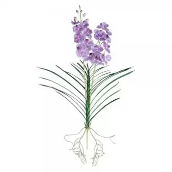 Декоративный искусственный цветок Pink Tropics