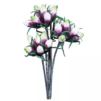 Декоративный искусственный цветок Purple Bouquet
