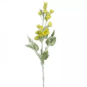 Декоративный искусственный цветок Yellow Inflorescence