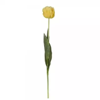 Декоративный искусственный цветок Yellow Tulip