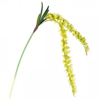 Декоративный искусственный цветок Yellow Wisteria