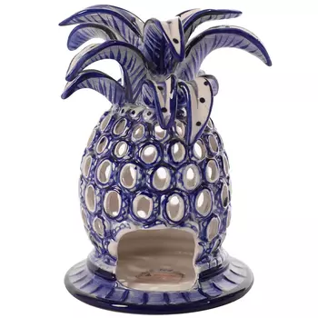 Декоративный подсвечник из керамики в виде ананаса Pineapple Ceramic Candle Holder