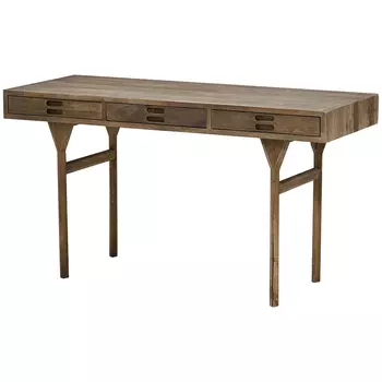 Деревянная консоль с 3-мя ящиками Ante Wooden Console