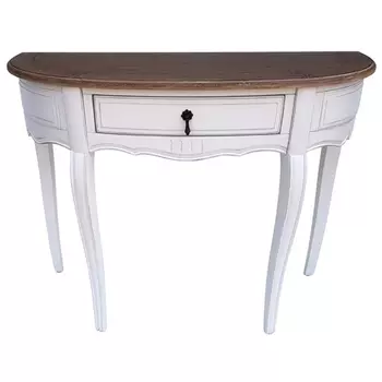 Деревянная консоль с ящиком в стиле прованс Montmartre Provence Connsole Table