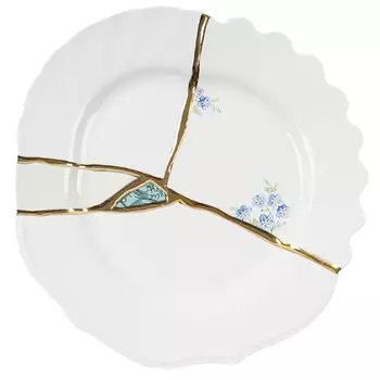 Десертная тарелка Seletti Kintsugi