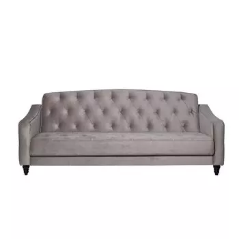 Диван Abbyson Emily Tufted Sofa Gray