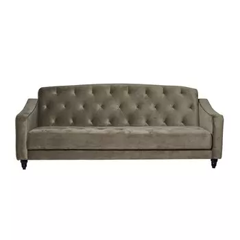 Диван Abbyson Emily Tufted Sofa Olive
