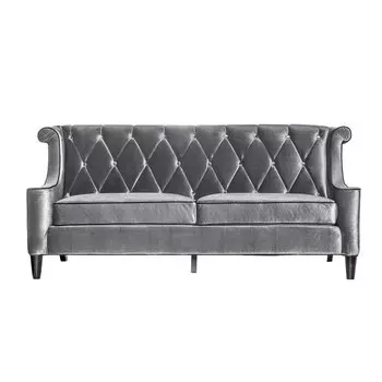 Диван Armen Living Barrister Gray Velvet