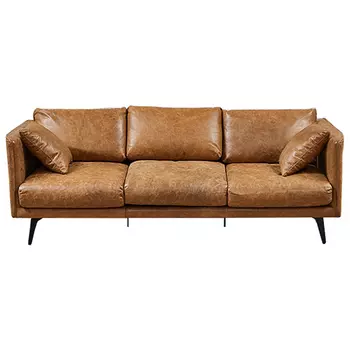 Диван Caramel Leather Triple Sofa