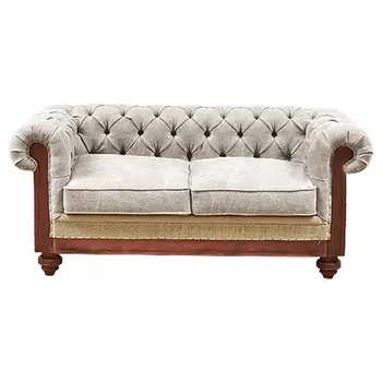 Диван Deconstructed Chesterfield Sofa double Ivory