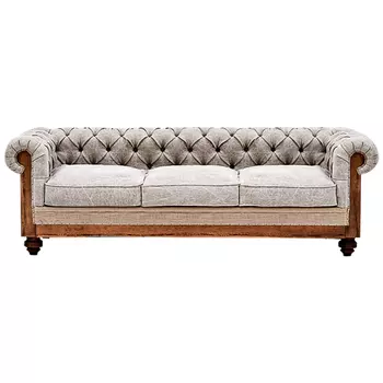 Диван Deconstructed Chesterfield Sofa Triple Gray