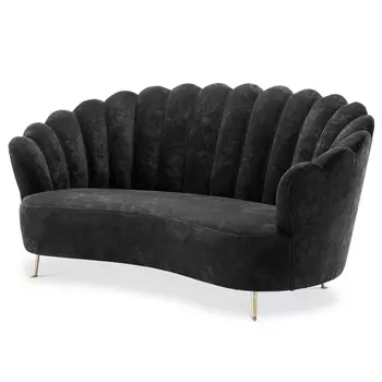 Диван Eichholtz Sofa Messina Black